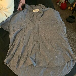 Urban Pipeline polka dot button down shirt